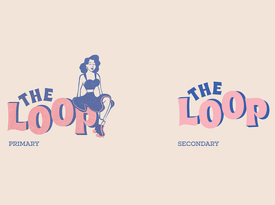 The Loop branding graphic design logo