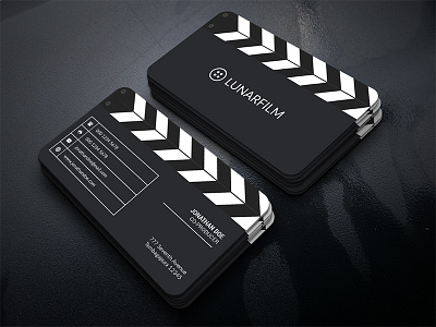 Film Clipperboard Business Card