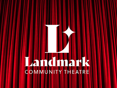 Logo for Landmark Community Theatre