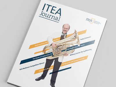 ITEA Journal Redesign academic journal arts and culture brand mark branding design education journal graphic design logo logotype magazine design music publication publication design visual identity