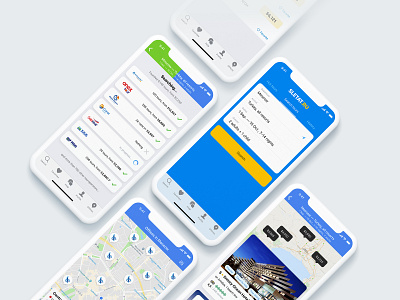 Sletat.ru mobile app 2018 app booking branding design figma travel app ui ux
