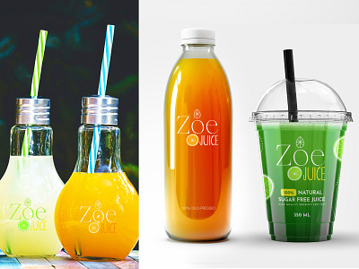 Logo juice branding design icon illustration logo typography vector