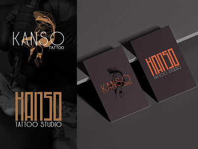 Tattoo studio logo branding design icon illustration logo logotattoo typography
