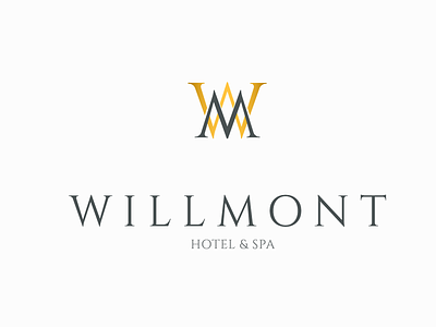 Willmont Hotel Logo design graphicdesign logo