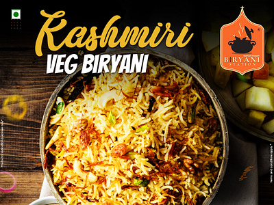 Kashmiri Veg Biryani | franchise veg biryani