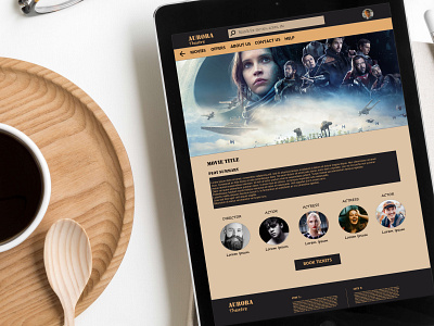 Movie seat reservation website (about movie screen) design graphic design typography ui ux