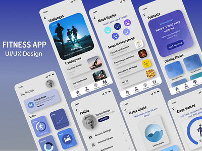 Fitness App UX design