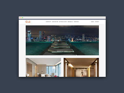 CL3 Architects, Hong Kong (Web Design, Social Media)