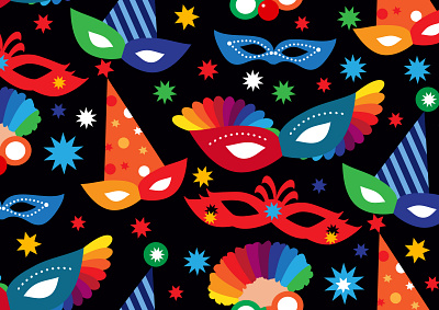 Purim pattern branding design graphic design illustration
