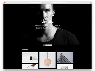 Unfold - Designer Portfolio