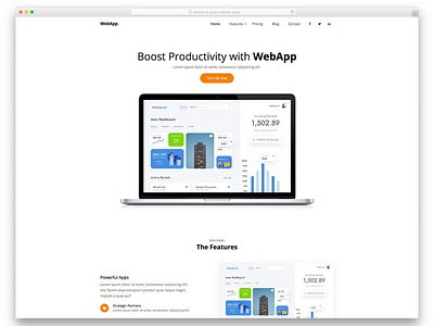Webapp - Boost your productivity