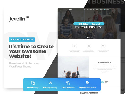 Jevelin - Premium WordPress Theme