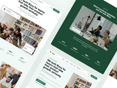 bizzy - is a WordPress template branding clean graphic design modern motion graphics page responsive simple template theme wordpress
