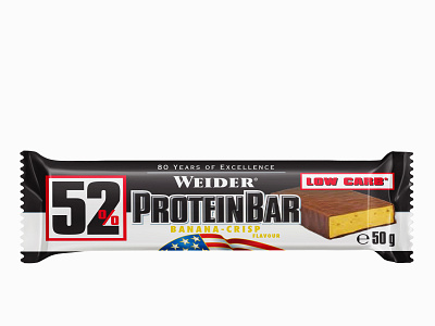 Protein Bar 3d Product Rendering For Amazon