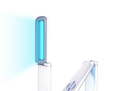 UV Sanitizer 3d Products Rendering