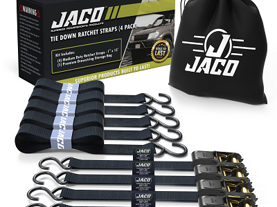 Jaco Straps 3d Product Renderings