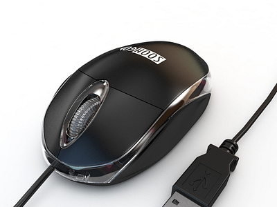 Soongo Mouse 3d product rendering