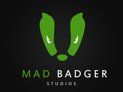 Mad Badger Studios Logo badger logo