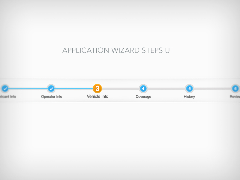 UI Step Process by Stiles Lowe on Dribbble