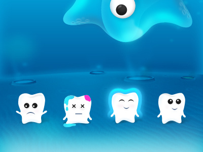 Invading Bacteria Iphone Game Design