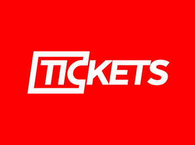 Tickets Logo design event logo park party red show tickets