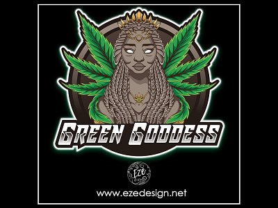 Green Goddess Logo Design