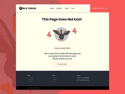 404 Page branding clean design identity logo minimal typography ui ux vector