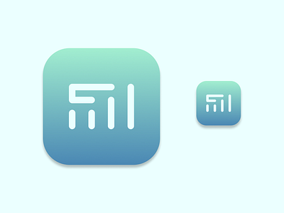 #DailyUI (day 5 app icon) logo