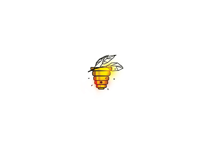 Bees bees gold honey icon illustration nest