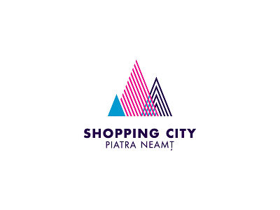 Shopping City brand city cucuteni fashion hills logo mall modern mountains nature shopping