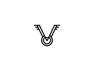 Vulture army aviation branding geometry grid icon logo logodesign logoinspiration mark