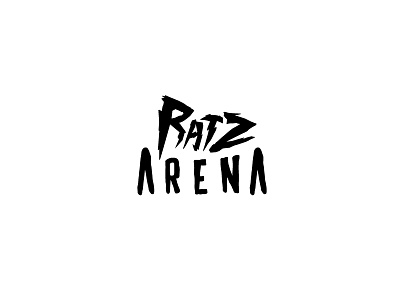 Ratz Arena arena lettering letters logo logoinspiration logotype mark ratz type video game