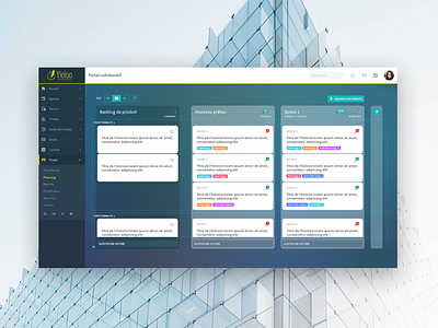 Kanban agile collaborative desktop kanban