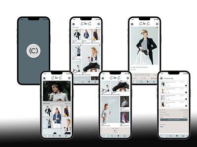 E-Commerce Mobile App app ui