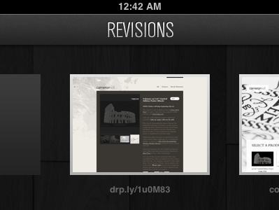 Revisions tvnordcond woodgrain black ipad