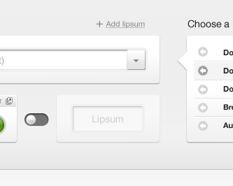 Add lipsum comp css3 dropshadowy and roundy form helvetica input inputs