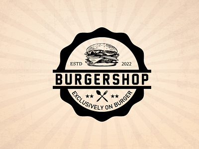 Burgershop Vintage Logo
