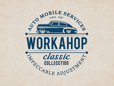 Workshop
Vintage Logo