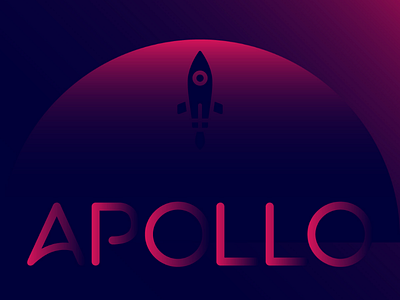 Apollo 11 apollo apollo 11 dark explore gradient light moon nasa planet purple rocket sky space spaceship stars sun universe