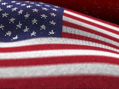 USA Particles Flag