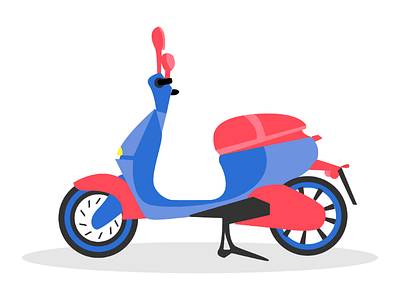 Scooter by Muhammad Toqeer on Dribbble
