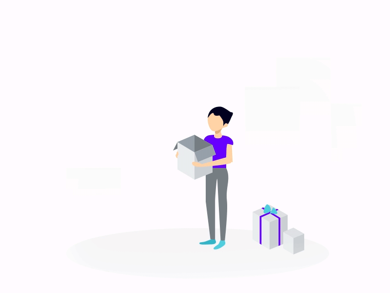 Open BoxGet Started by Chenyu Wang on Dribbble