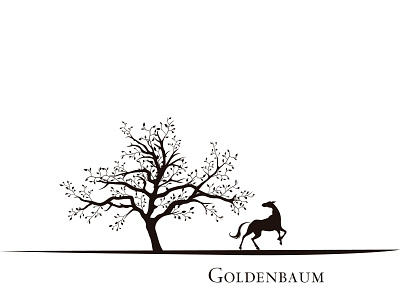 Goldenbaum I graphic design logodesign typography