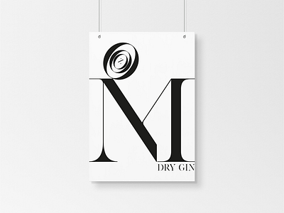 Zooom Dry Gin branding illustrator