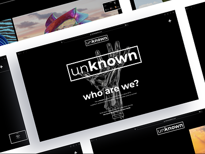 unknown NFT platform branding design ui web design