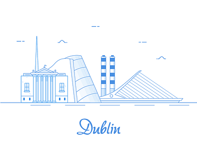 Dublin Illustration Sketch App