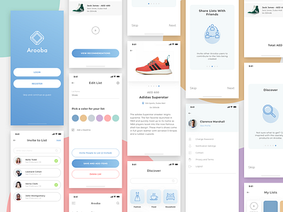 Shopping App accurate design app appdesign application clean design ecommerce ios mobile ui ux