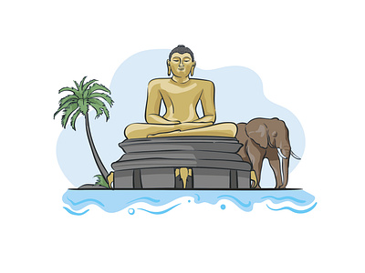 Sri Lanka app branding design designer digital digital painting illustration logo minimal ui vector web website