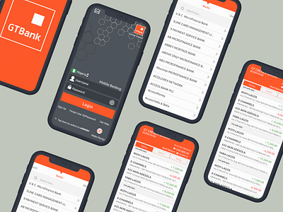 Gtbank App bankapp uidesign design gtbank uidesign