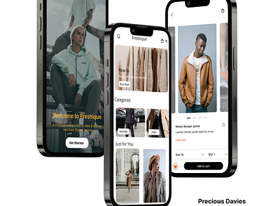 Online fashion e-commerce app